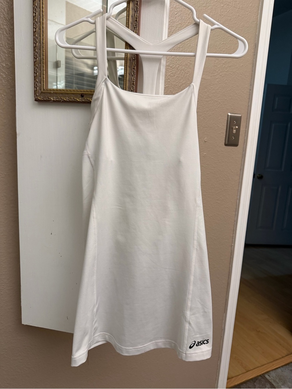 ASICS Women’s White Athletic Tank Tennis Dress